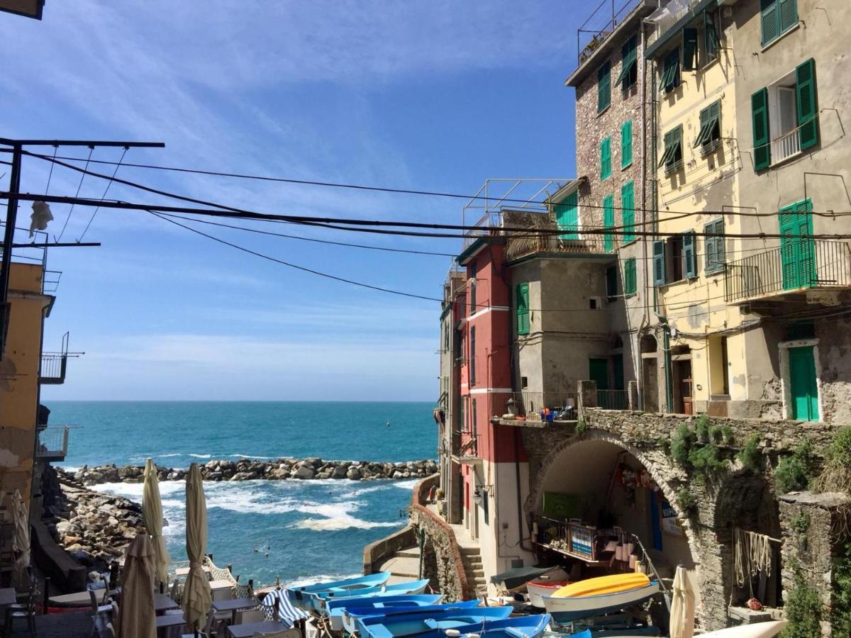 Sara Apartment, Comfort And Lateral Sea View Riomaggiore Eksteriør bilde