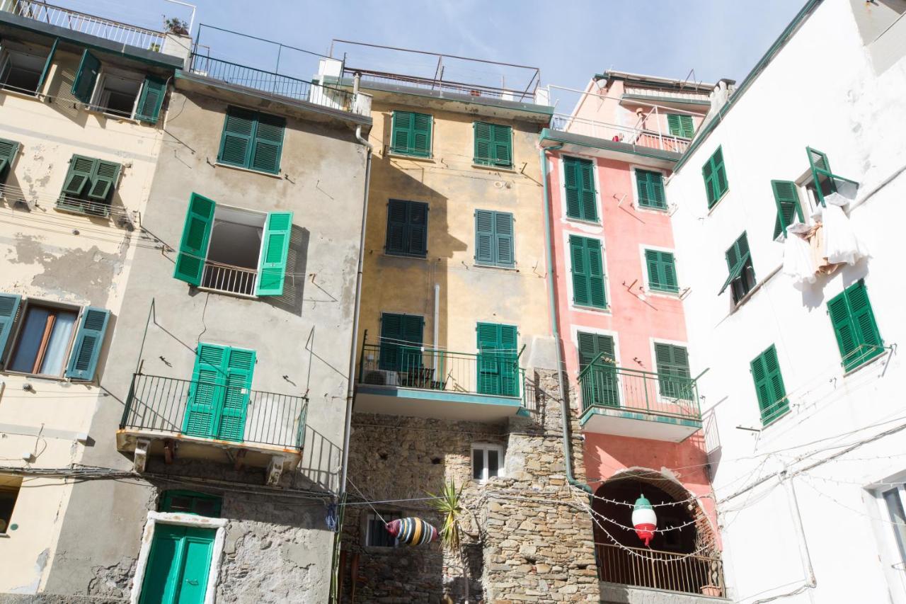 Sara Apartment, Comfort And Lateral Sea View Riomaggiore Eksteriør bilde